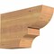 Ekena Millwork Ridgewood Smooth Rafter Tail, Western Red Cedar, 3 1/2"W x 8"H x 12"L RFT04X08X12RID00SWR - alternate 1